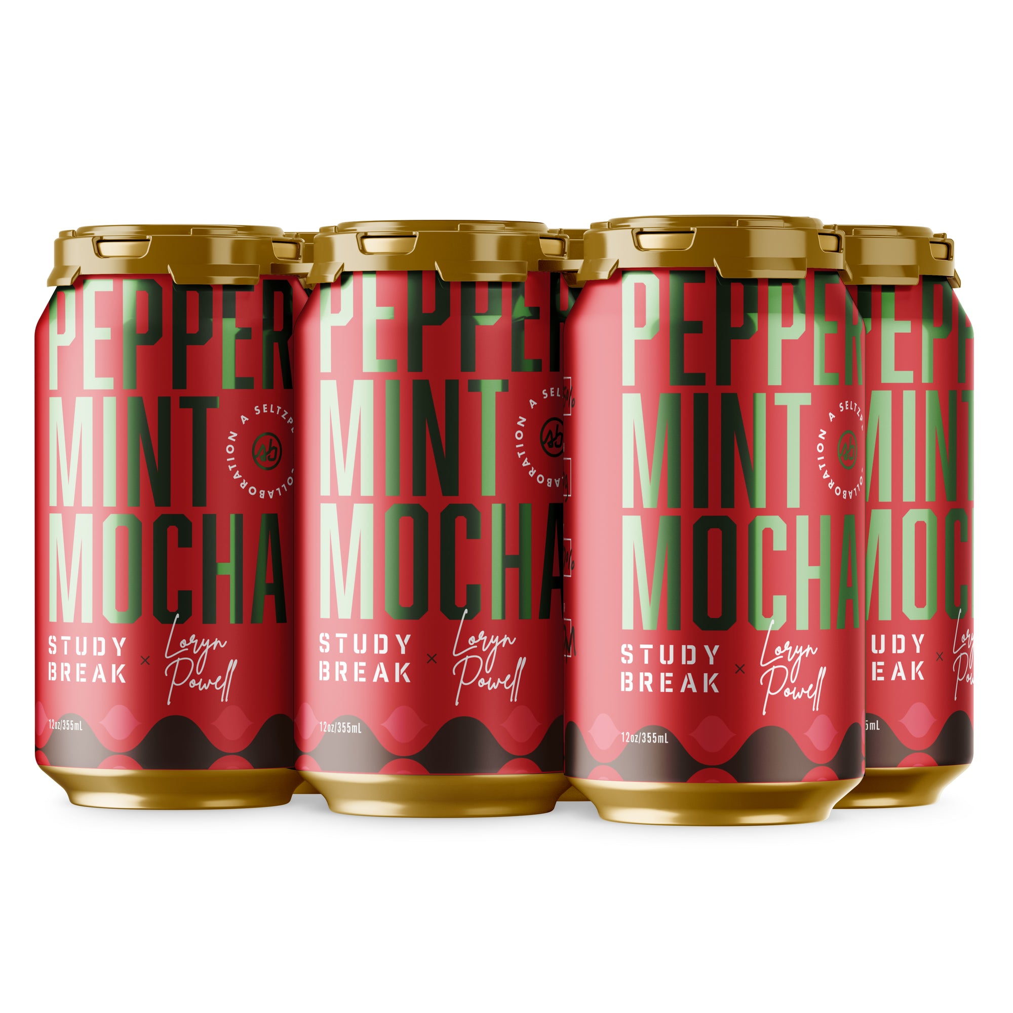 Spiked Peppermint Mocha - Loryn Powell x Study Break (12-Pack)